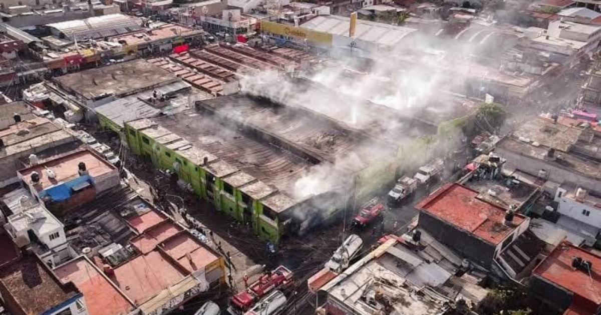 Falla eléctrica provocó incendio en Mercado Nuevo Noticias de Cuautla