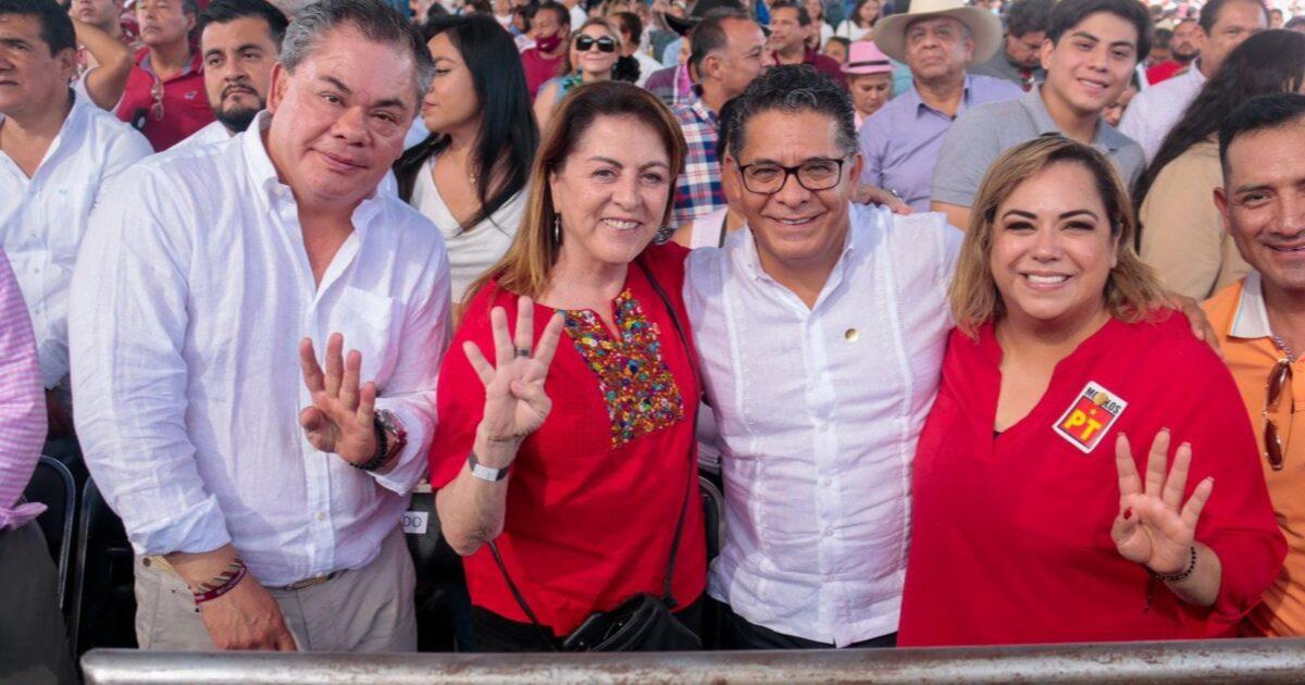 Participa Margarita González Saravia en gira de Sheinbaum en Morelos