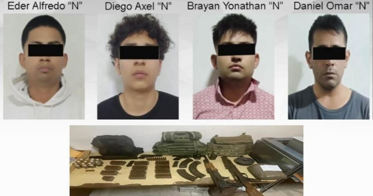 Detiene Policía Del Mando Coordinado A 4 Sujetos Fuertemente Armados En Cuernavaca Noticias De 8914