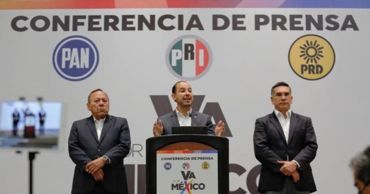 Pan Pri Y Prd Reviven Va Por México Y Anuncian Coalición En Elecciones De 2023 Y 2024 2245