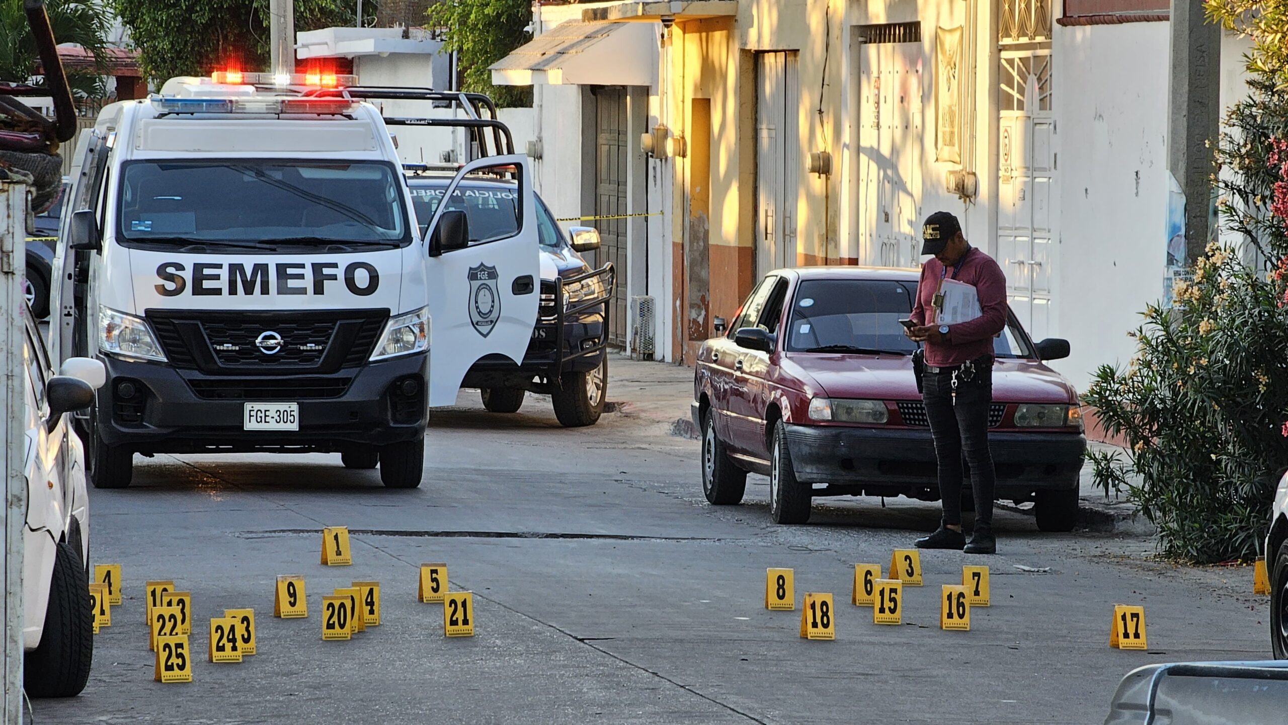 Este lunes, Morelos fue el estado más violento a nivel nacional