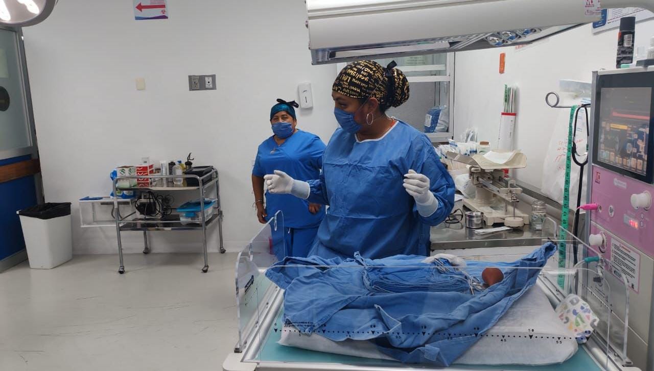 Nace primer bebé del 2025 en Morelos en Hospital de la Mujer en Yautepec