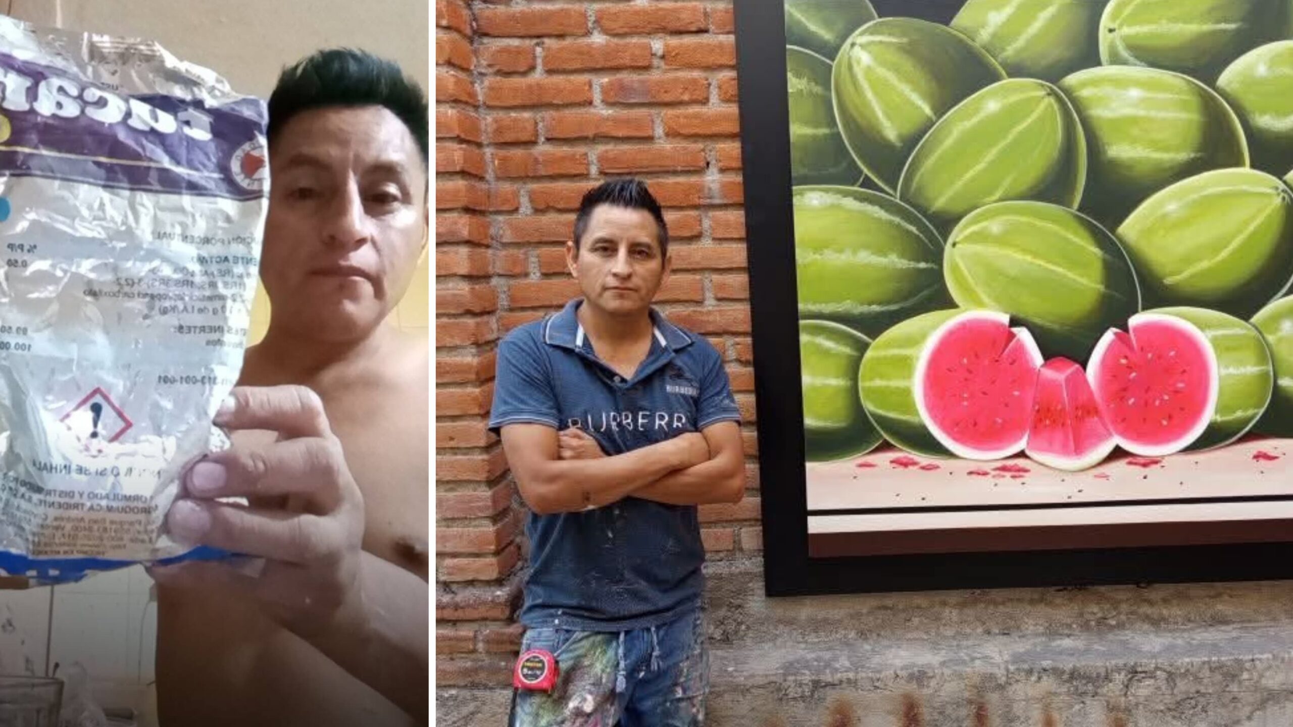 Pintor morelense transmite en su Facebook su intento de quitarse la vida