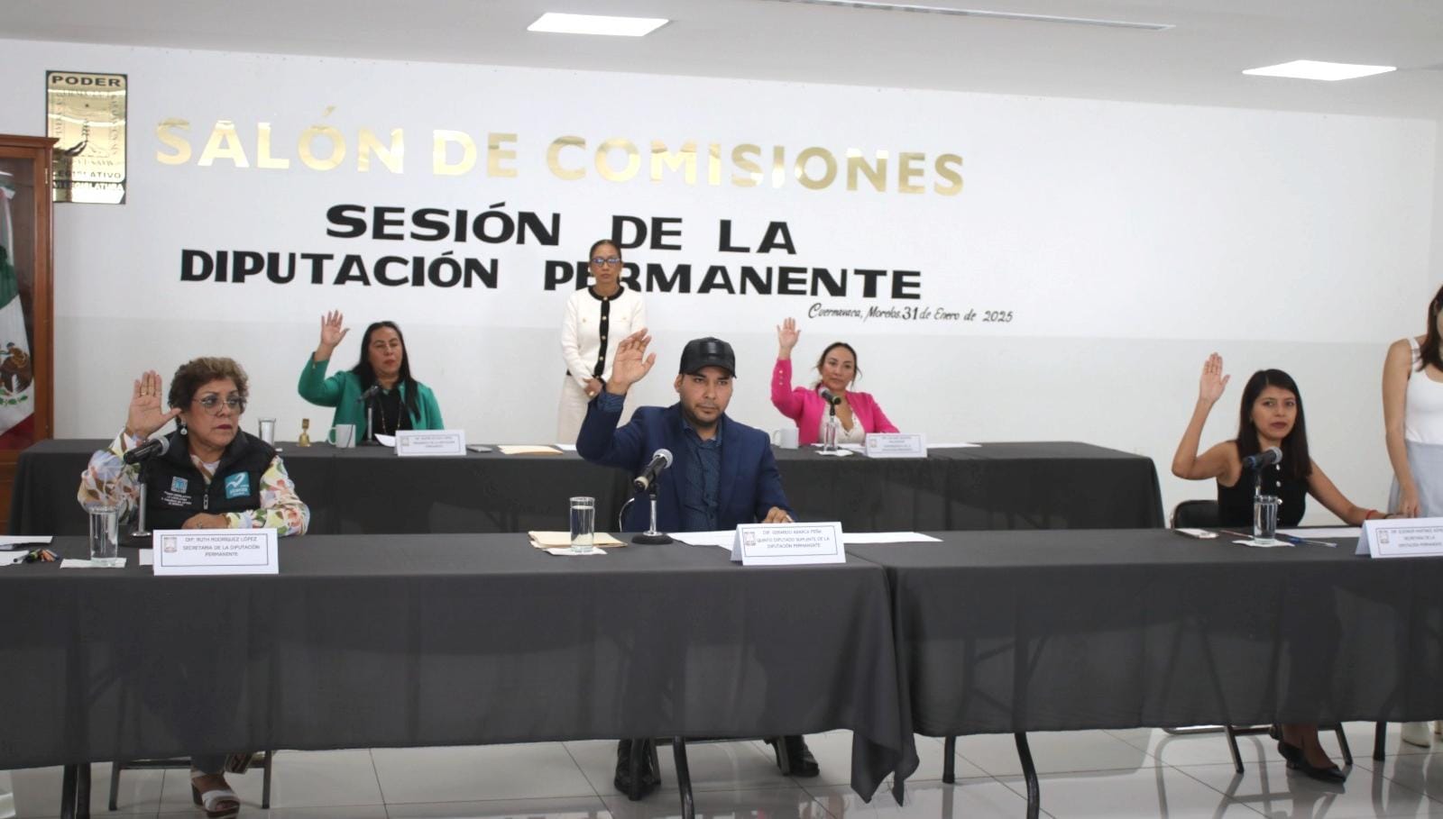 Clausura Congreso de Morelos trabajos de la Diputación Permanente