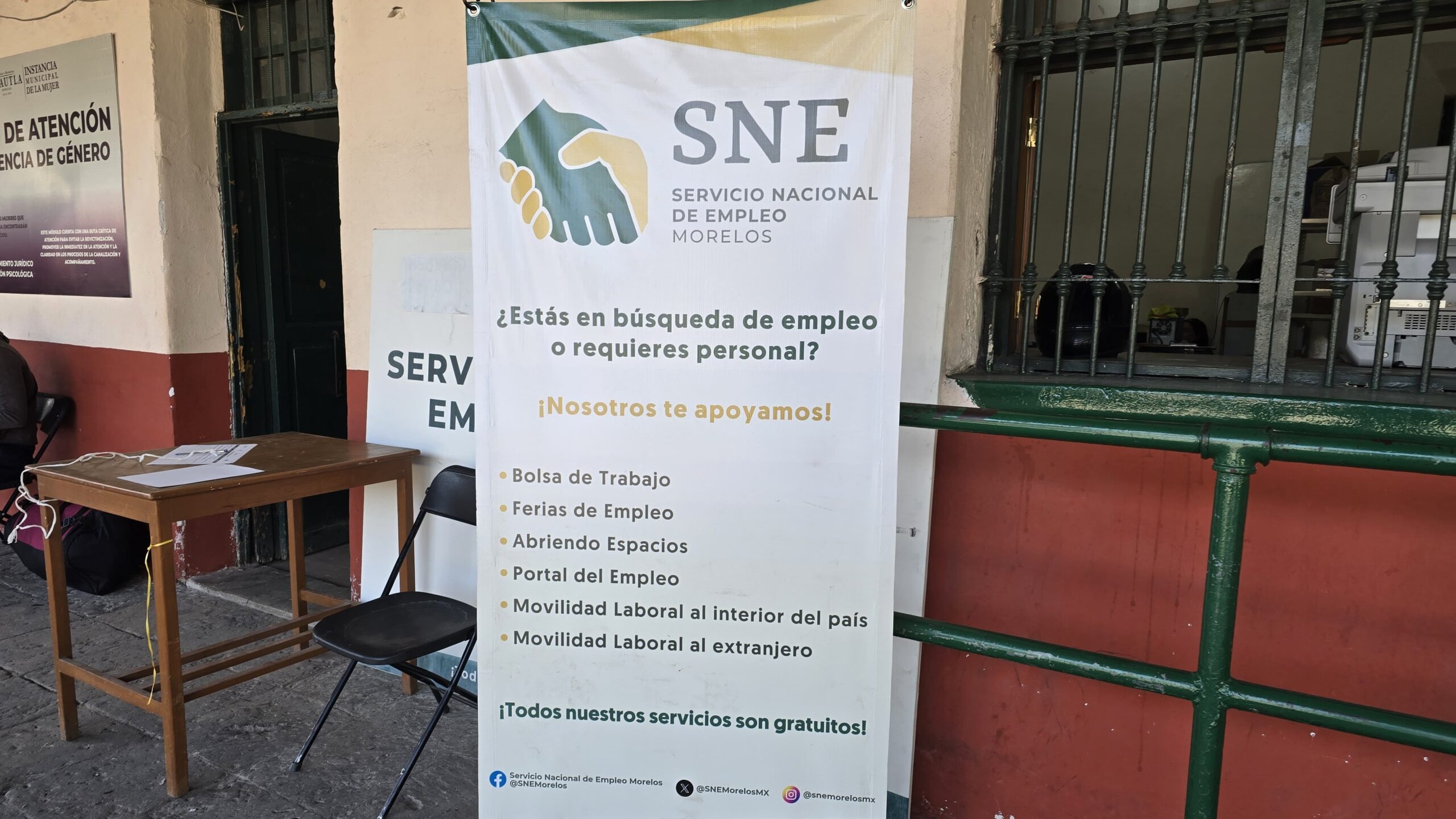 Reubican oficinas del SNE de Cuautla