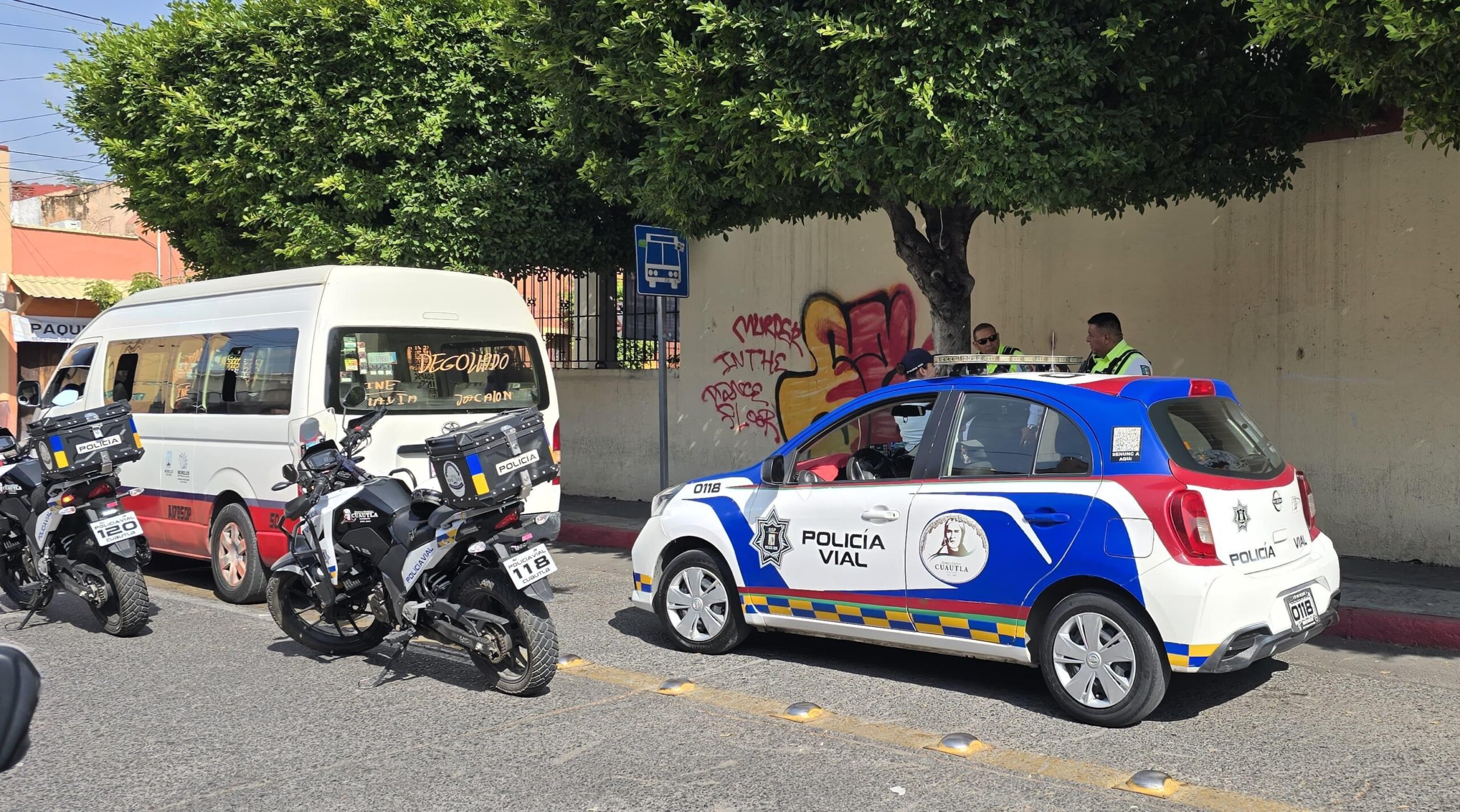 Mantiene Policía Vial operativo de Casco Seguro