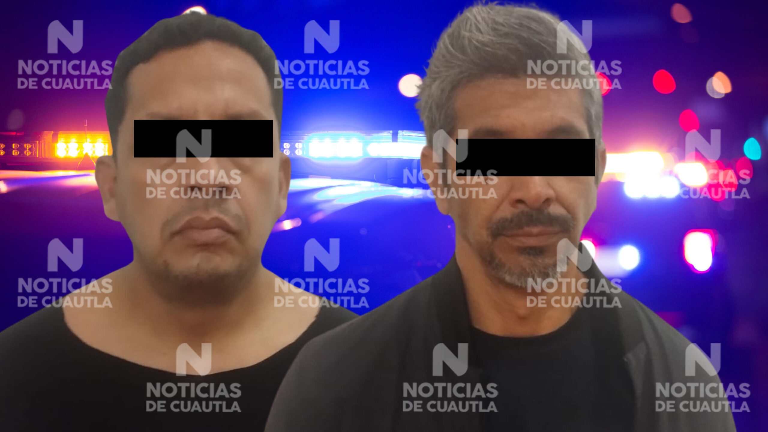 Logra policía detener a dos hombres con droga y arma de fuego en la Juan Morales