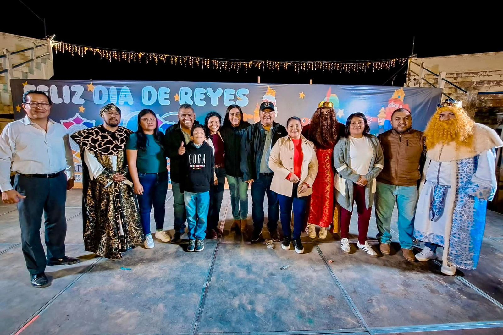 Los reyes magos visitaron el centro de Yecapixtla