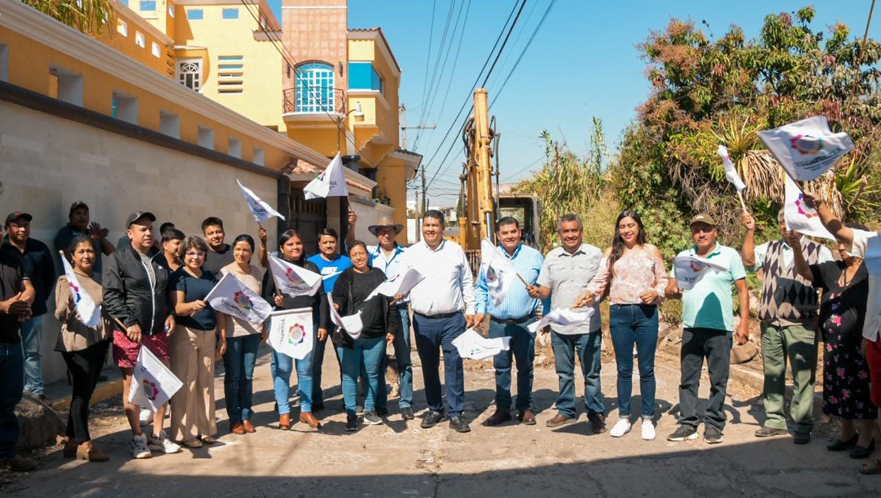 Encabeza Paco Sánchez arranque de obra en Yecapixtla con recursos etiquetados del Congreso