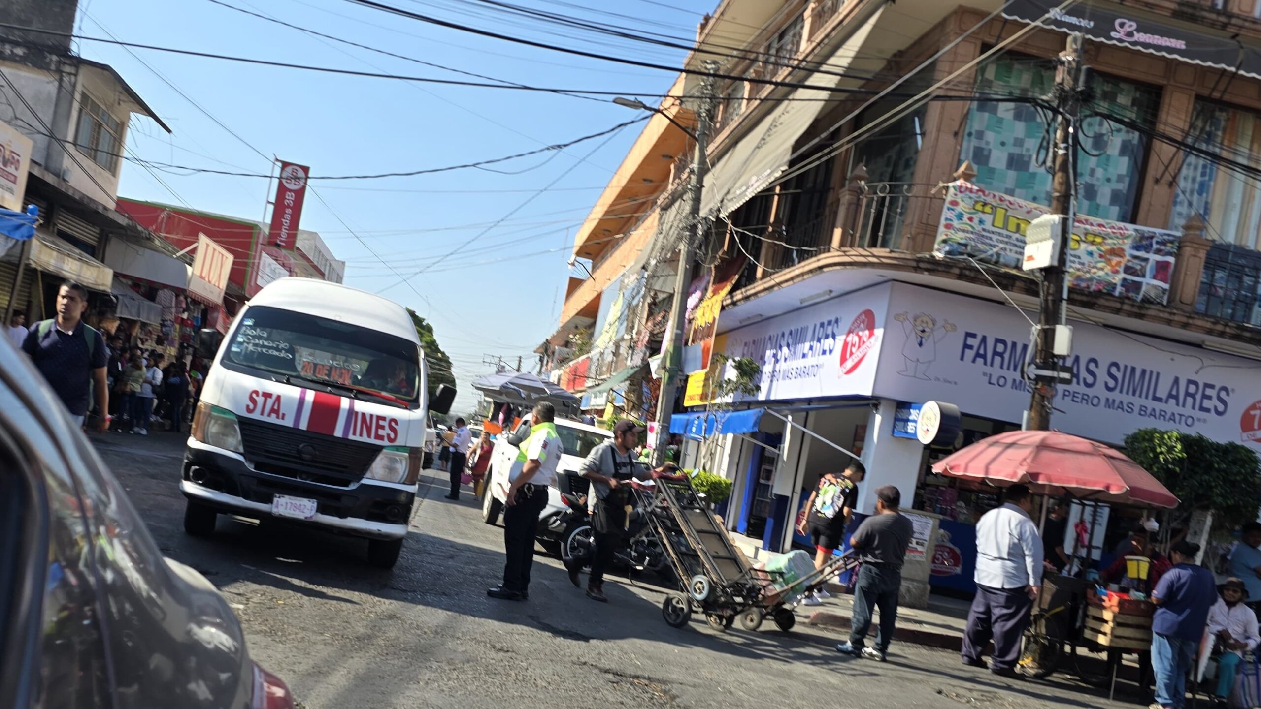 Mantiene Policía Vial operativo en paraderos del transporte público