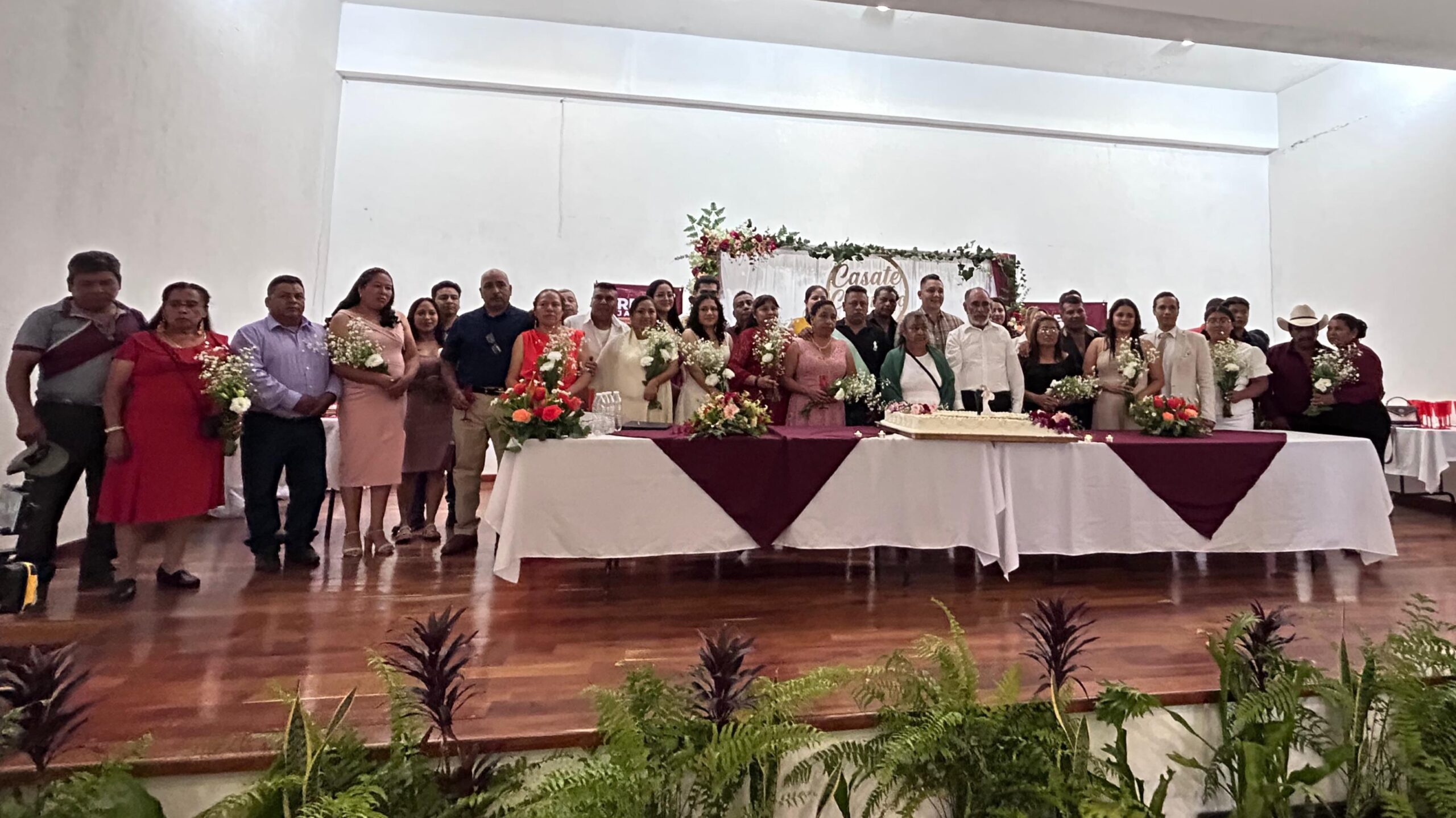 Celebra Ocuituco sus bodas comunitarias