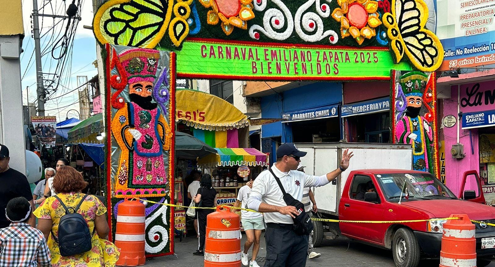 Blindan Carnaval en Emiliano Zapata