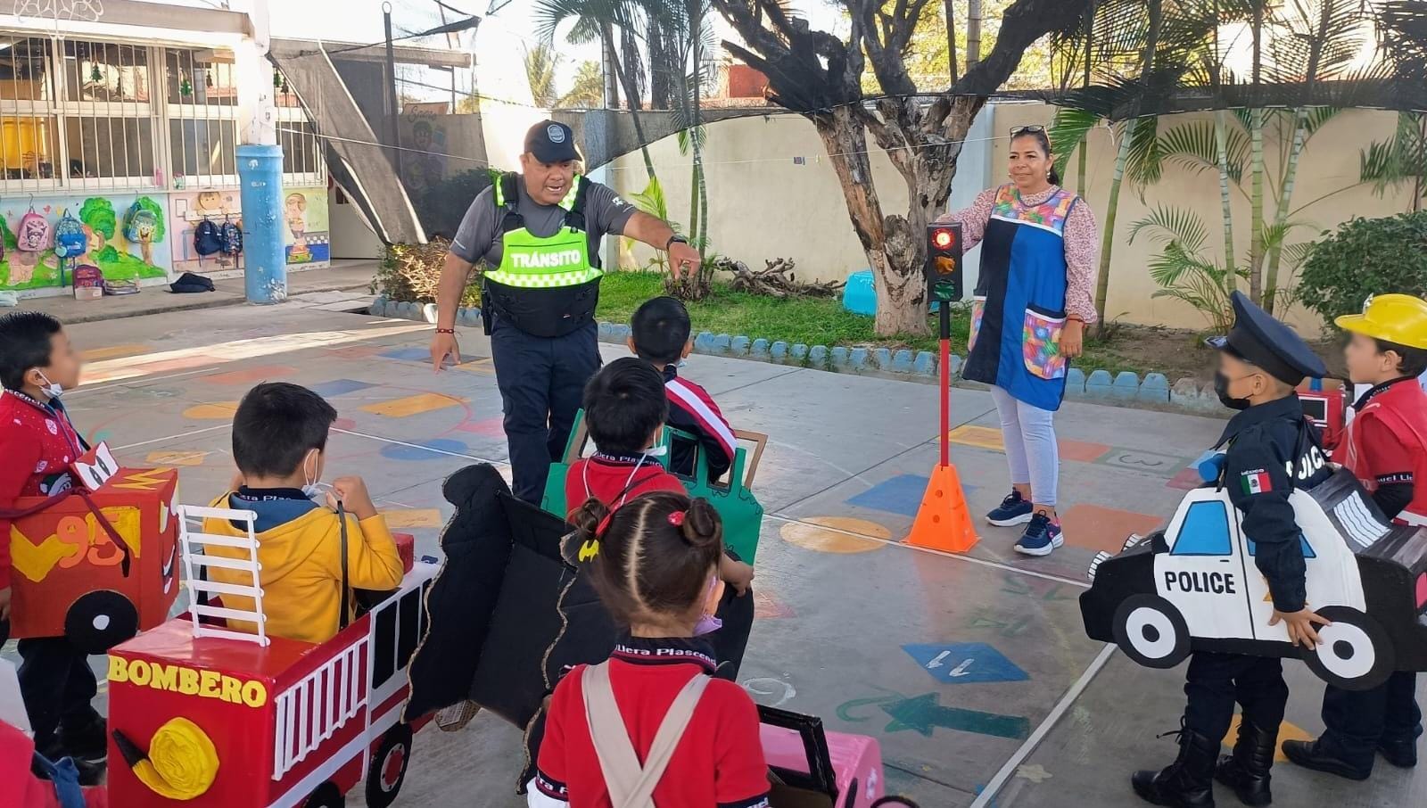 Impulsa Ayuntamiento de Cuautla educación vial en niñas y niños