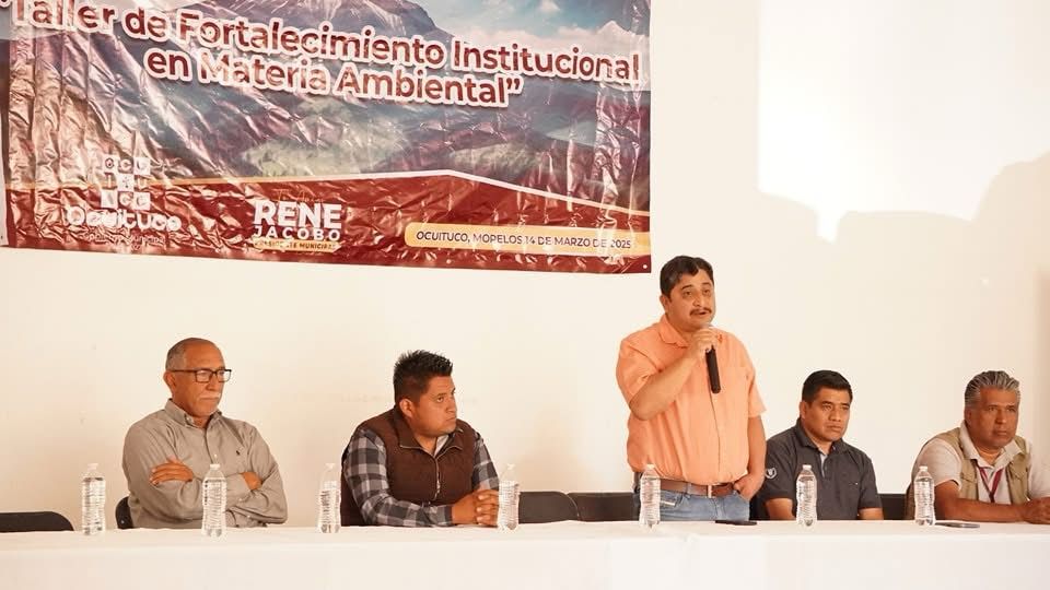 Realizan taller de fortalecimiento en materia ambiental en Ocuituco