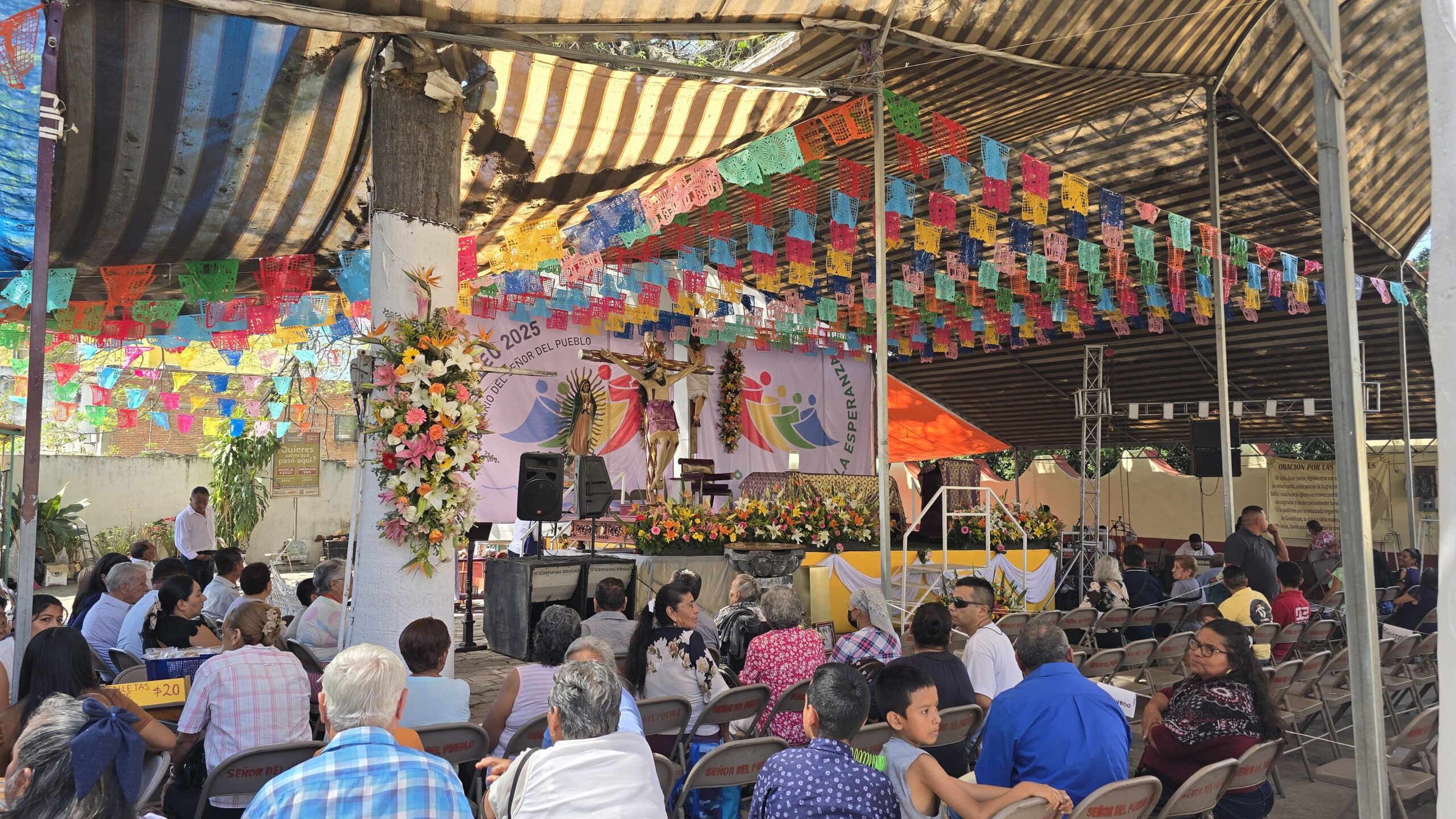 Festejan en grande a El señor del Pueblo