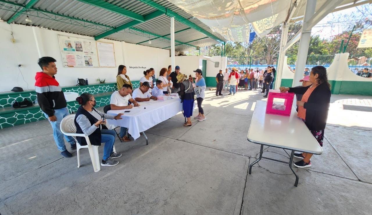 Transcurre en tranquilidad jornada de elección de Ayudantes en 9 municipios