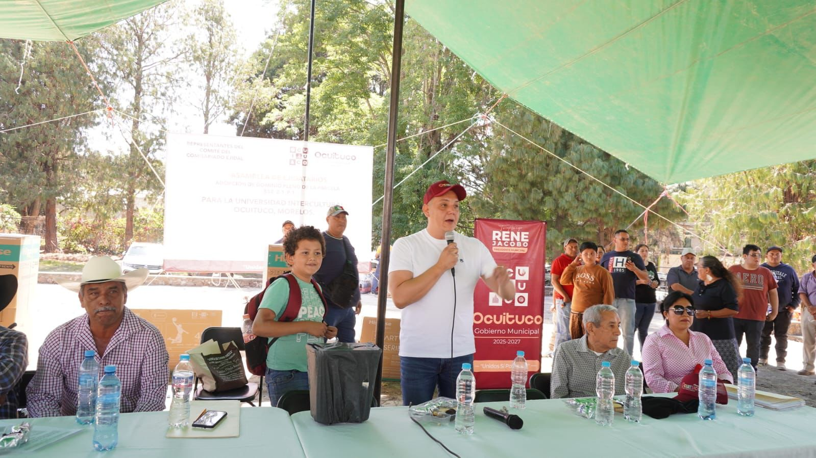 En asamblea acuerdan ejidatarios donar predio para universidad